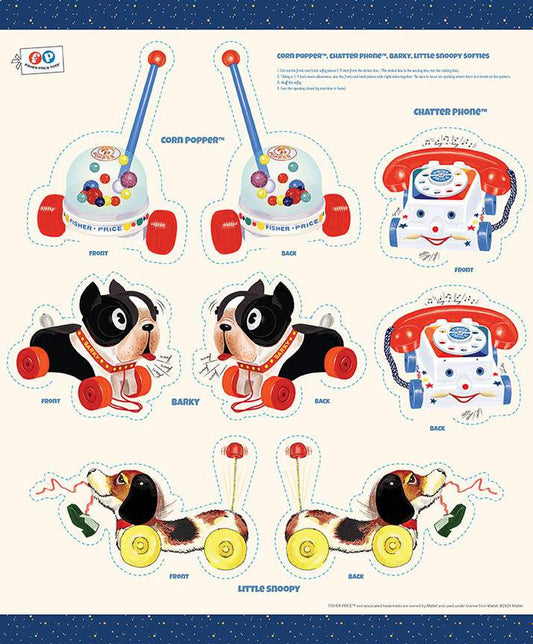 Pop 'n Play Fisher-Price™ Softie Panel - Riley Blake Designs