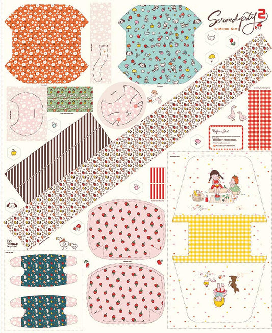 Serendipity 2 Pouch Panel - Riley Blake Designs