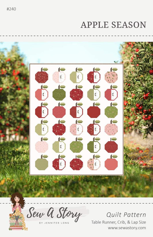 Jennifer Long Apple Season Quilt Pattern - Riley Blake Designs