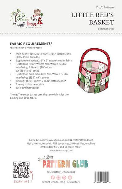 Jennifer Long Little Red's Basket Pattern - Riley Blake Designs