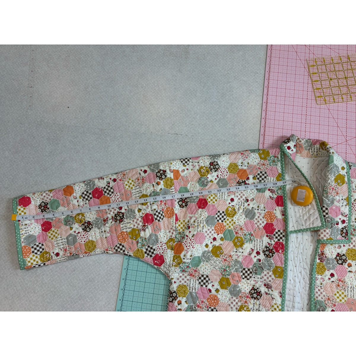 Quilted Jacket Pattern by Paula McKinlay