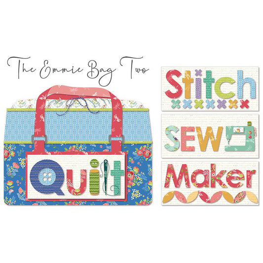 Cherry Blossoms Quilting The Emmie Bag Two Bag Pattern - Riley Blake Designs