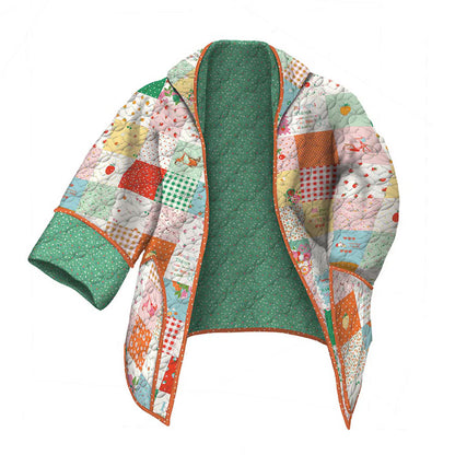Carling Loves Cats Quilt Coat Pattern - Riley Blake Designs
