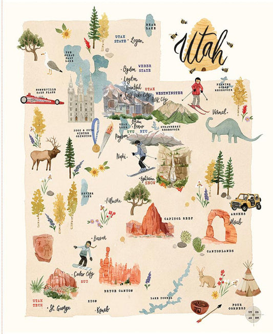 Utah Panel - Riley Blake Designs