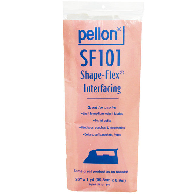 Pellon SF101 Shape Flex Interfacing 20" x 1yd package