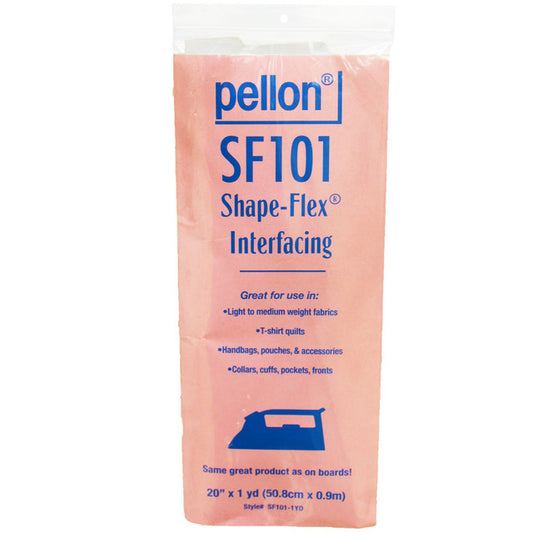 Pellon SF101 Shape Flex Interfacing 20" x 1yd package