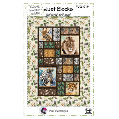 Just Blocks Quilt Pattern - PineRose Designs