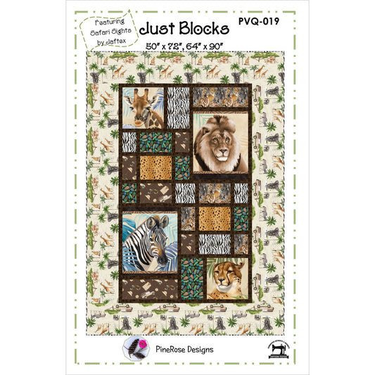 Just Blocks Quilt Pattern - PineRose Designs