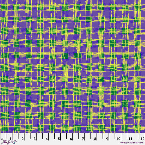Gingham Purple - Kaffe Fassett Collective February 2025