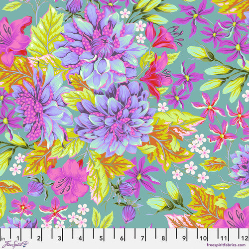 Untamed Tula Pink Hello Dahlia Cosmic - Free Spirit Fabrics
