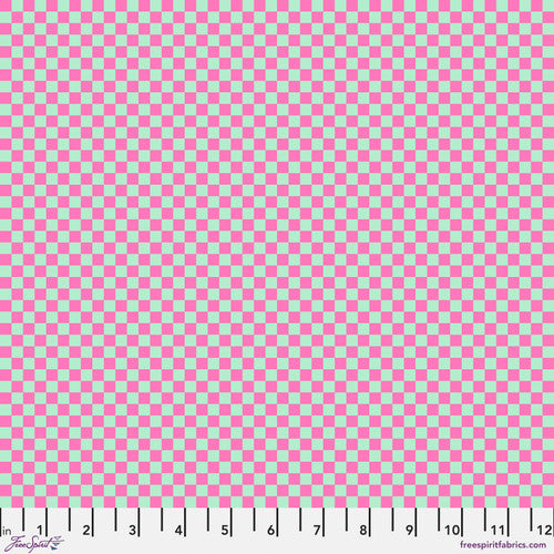 Untamed Tula Pink Check Please Cosmic - Free Spirit Fabrics