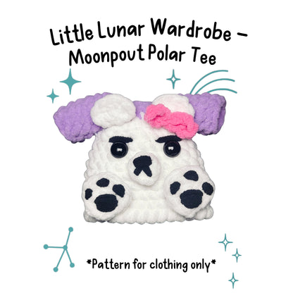 Little Lunar Wardrobe — Moonpout Polar Tee