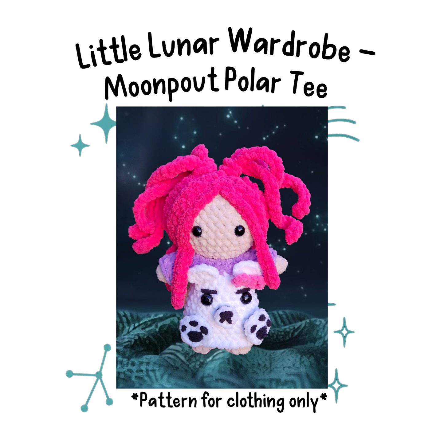 Little Lunar Wardrobe — Moonpout Polar Tee