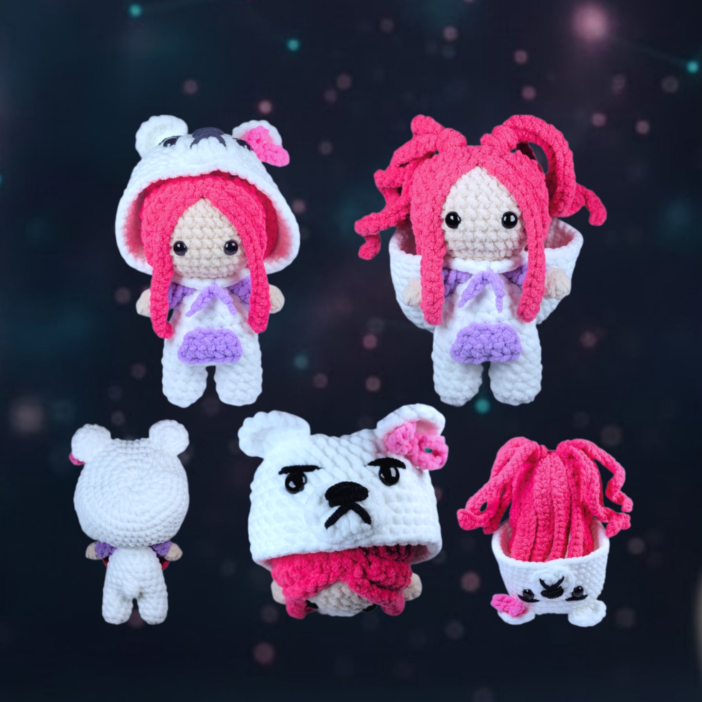 Polar Dreams Crochet Doll Pattern