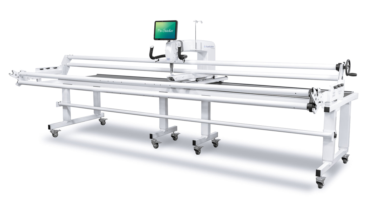 Infinity 28 with lift Table and Prostitcher on 12' Frame