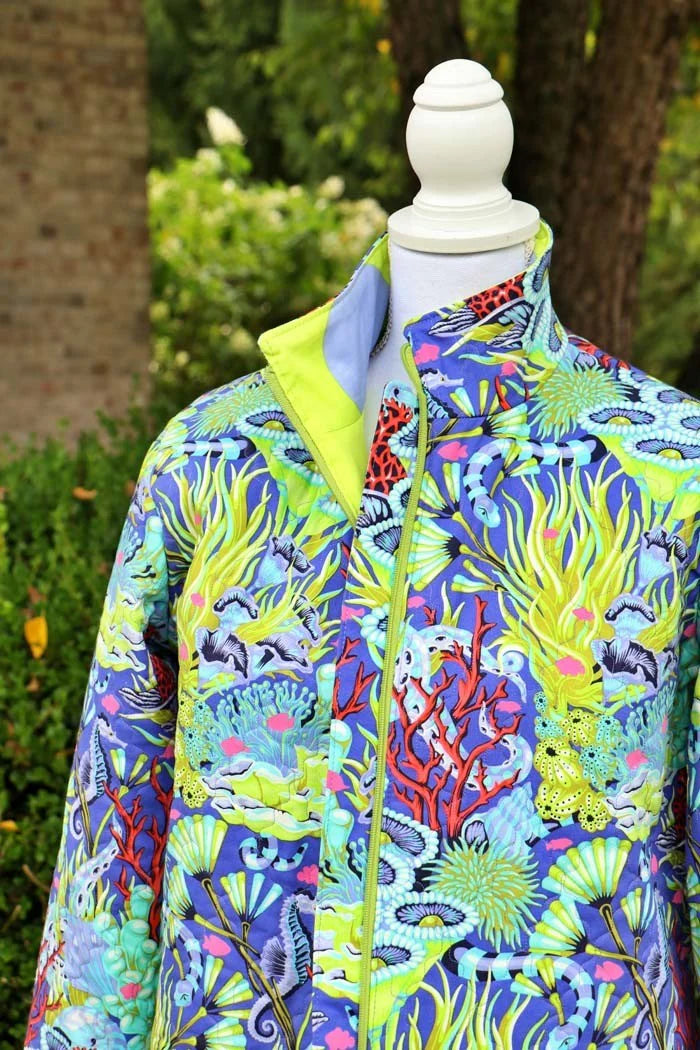 Bella Quilt Coat Pattern by Quilting Elissa