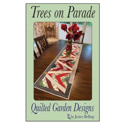 Quilted Garden Designs Trees On Parade Table Runner Pattern