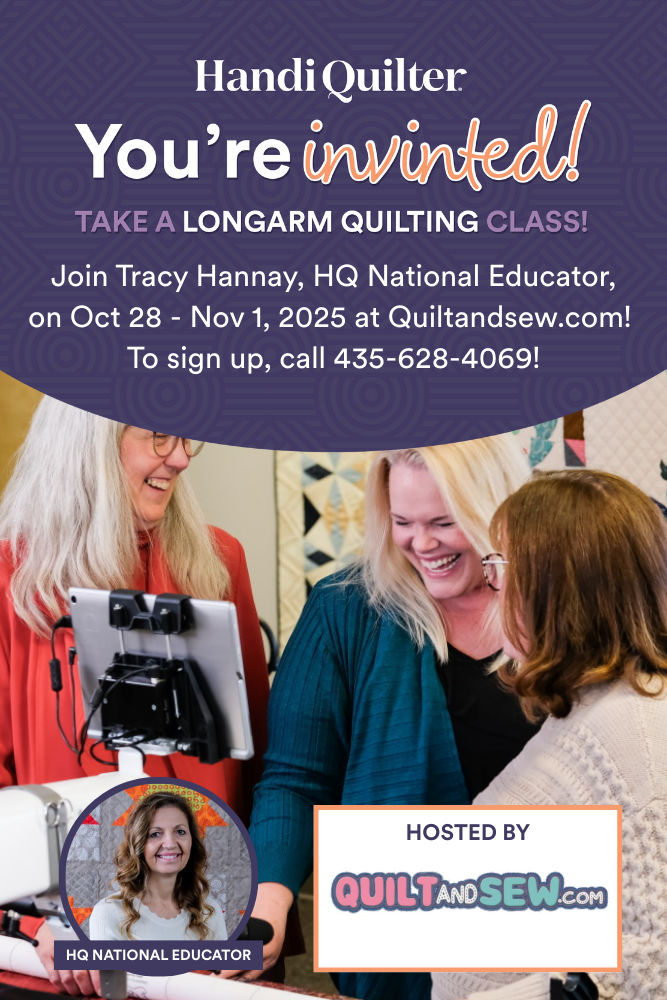 Handi Quilter Educator Event St George Ut - Jan 27-31