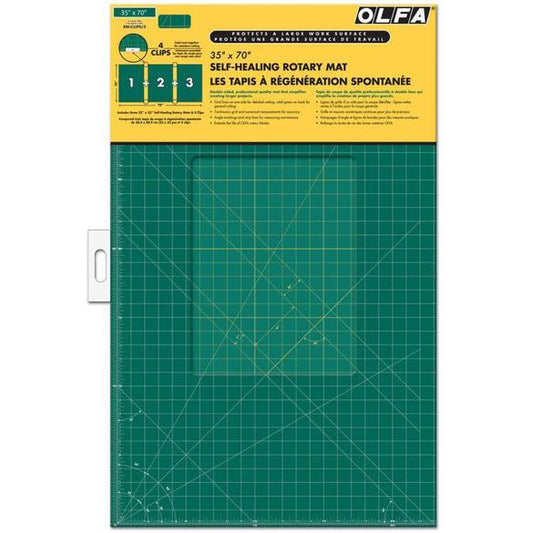 Olfa 35" x 70" Continuous Grid Mat Set