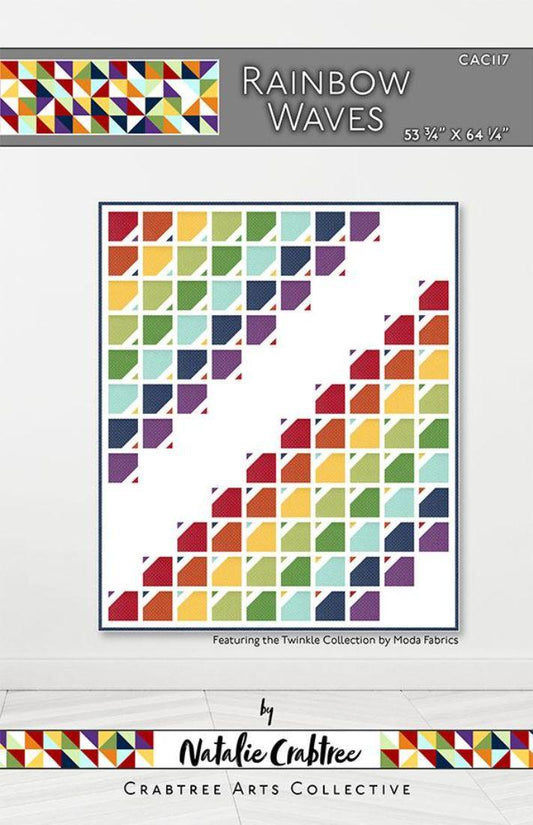 Rainbow Waves by Natalie Crabtree