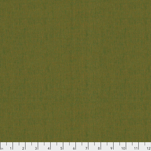 Shot Cotton Khaki - Free Spirit Fabrics