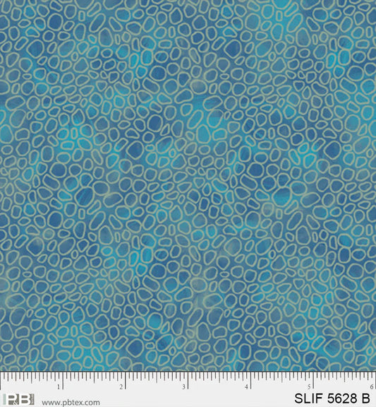 Pebbles Blue - Still Life P&B Textiles