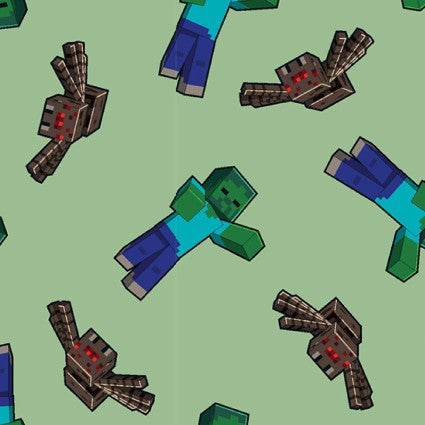 Minecraft Zombies & Spiders Toss - Cotton