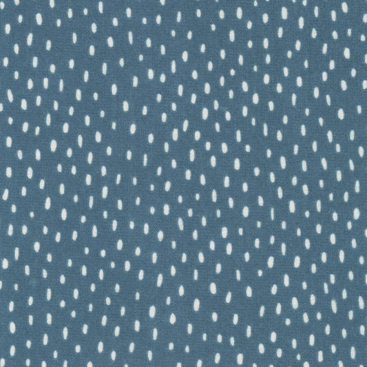 Blueberry-Cozy Cotton Flannel Over The Moon By: Robert Kaufman