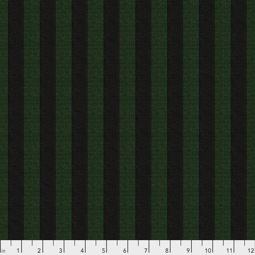 Shot Cotton Wide Stripe Kiwi - Free Spirit Fabrics