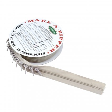 Make A Zipper 5 1/2" Roll 12 pulls - Sullivans International