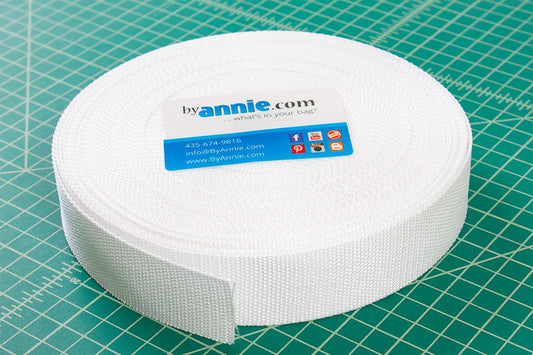 1.5in white strapping - byannie.com