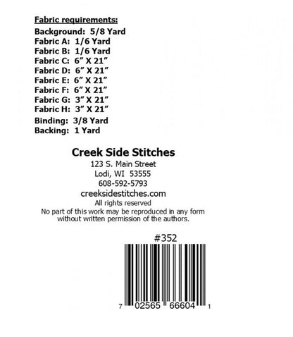 Sunburst - Creek Side Stitches