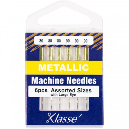 Klasse Metallic Needles 6pc.