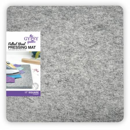 Wool Pressing Mat 17in x 17in x 1/2in Thick - The Gypsy Quilter