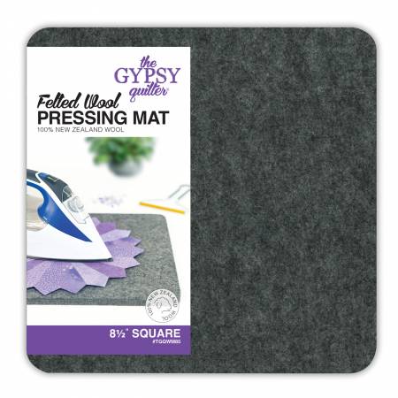 Wool Pressing Mat 8-1/2in x 8-1/2in x 1/2in Thick