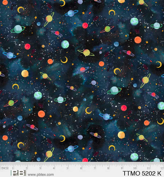 To The Moon Planets - By: P&B Textiles