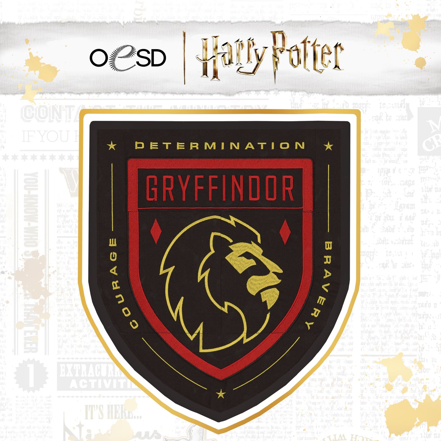 Gryffindor Tiled House Banner OESD