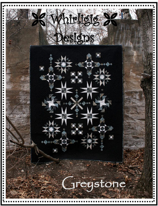 Greystone Quilt Pattern by Whirligig Designs