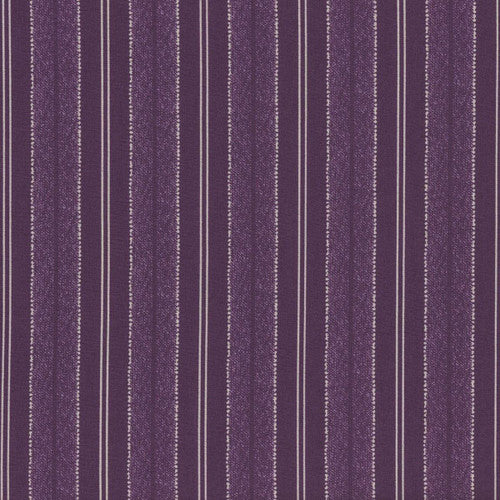 Blackberry Bramble Puprle Multi Stripe - Wilmington prints