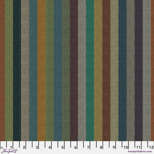 Broad Stripe Multi - Free Spirit Fabrics