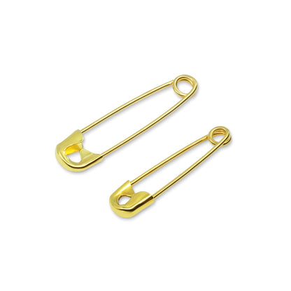 Dritz Saftey Pins, Assorted Sizes, GILT, 50pc
