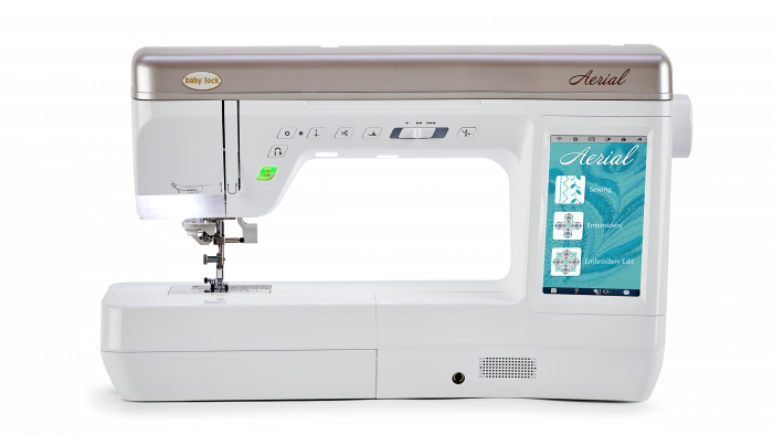 Baby Lock Aerial Sewing and Embroidery Machine - official Baby Lock product photo