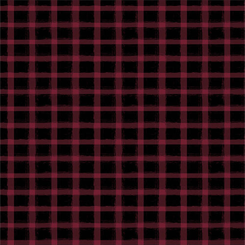 Autumn Light Plaid Black Wilmington Prints 32109-939