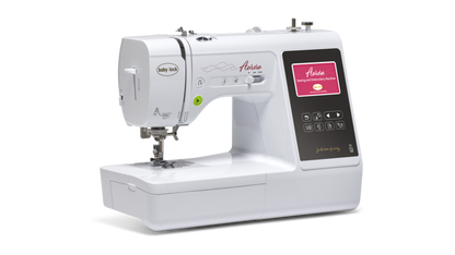 Baby Lock Aurora sewing and embroidery machine, front view