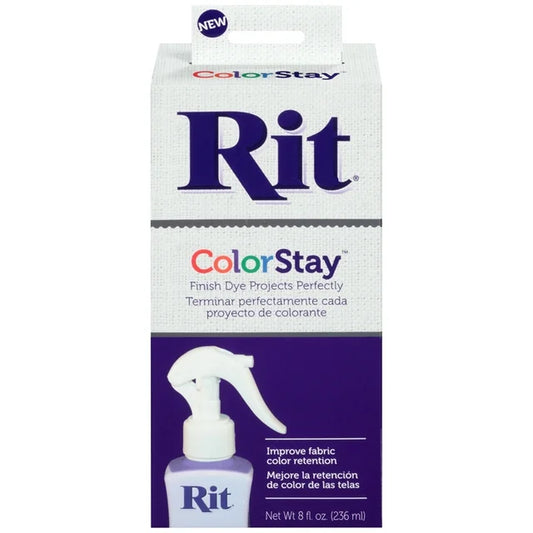 Rit ColorStay Dye Fixative Liquid Dyeing Aid 8 fl oz