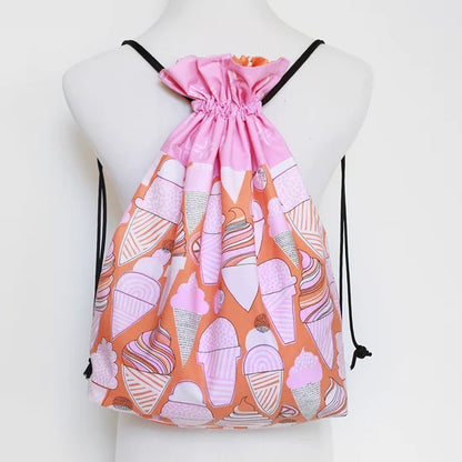 Lined Drawstring Bag Expansion Pattern - Jeni Baker