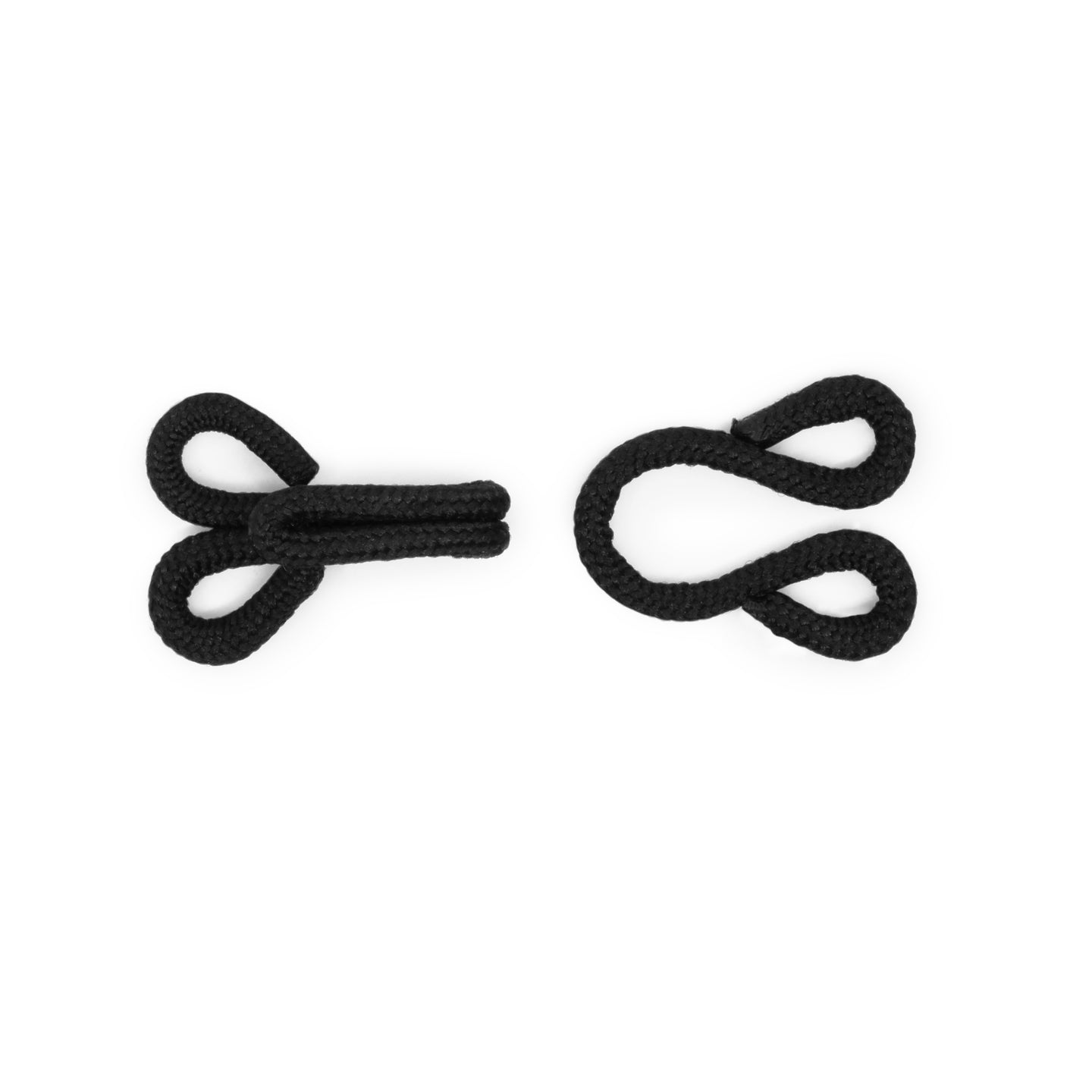 Dritz 2 Covered Hooks & Eyes - Black