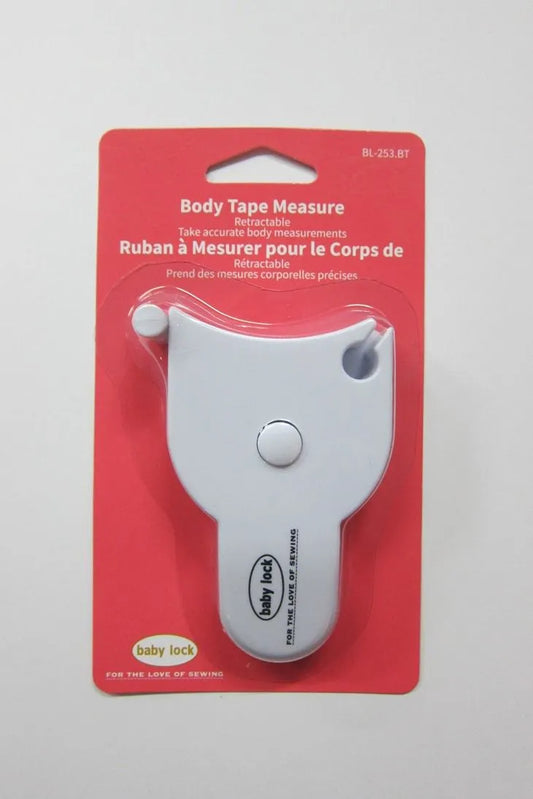 Baby Lock 60In Retractable Body Tape Measure with Pin Lock