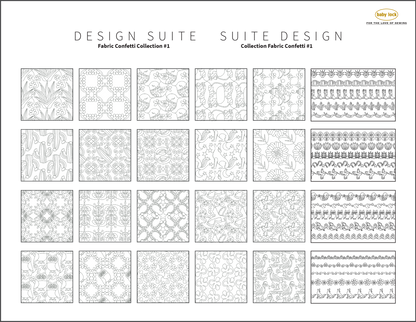 Design Suite Fills and Motifs Fabric Confetti Collection