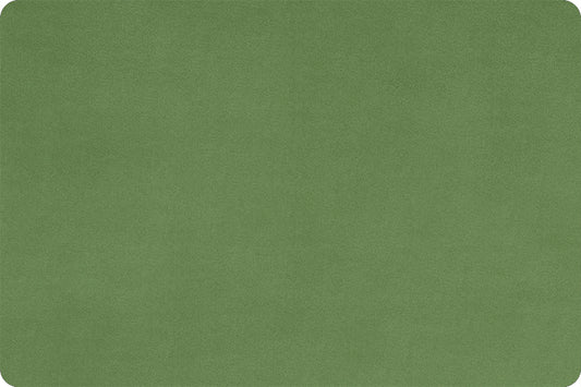 End of Bolt Extra Wide Solid Cuddle 3® Basil - Shannon Fabrics